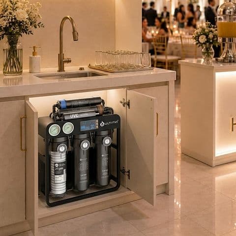ULTIMA TriShield RO H7 water purifier with UF RO UVC protection and dual water output